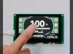 4,3 интерфейс TTL разрешения дисплея 480x272 Uart Tft дюйма, 8N1 UART, CMOS/3.3V TTL