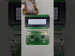 2.5 дюймов 20x4 Характерный ЖК-модуль дисплей STN Желтый / Синий 1/16 долг,1/5 предубеждение