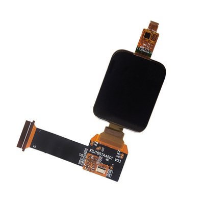 1.65 Inch AMOLED Display Module,  368X448 Resolution,  QSPI Interface IC RM69090 Driving