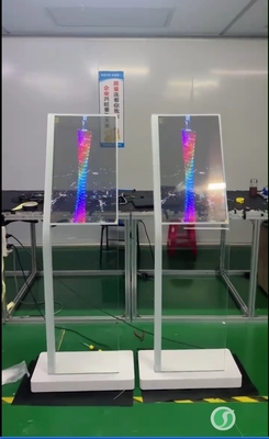 30 inch transparent OLED display module with touch panel ,1366*768 dots, RS232*1 output interface