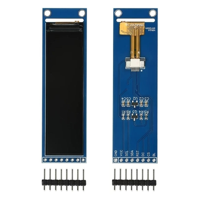 2.25 inch tft display module with PCB 76*284 dots 12:00 o"clock 4wire SPI interface  300nits