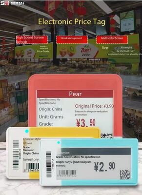 2.66 inch E-paper Display with 152x296 Resolution and 180° View Angle