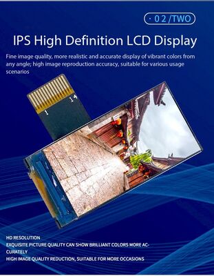 0.96 Inch IPS TFT Color Display with 80x160 Resolution and 550nits Brightness SPI 4W Interface
