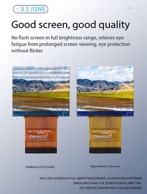 1.5 Inch IPS TFT LCD Screen with 320(RGB)x240 Resolution and 400nits Brightness Smart Digital Display