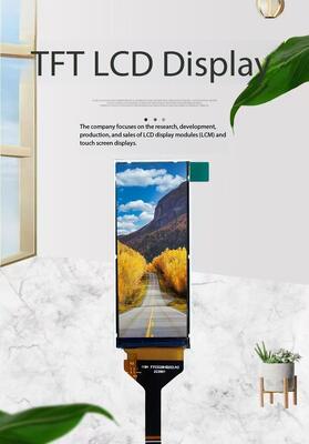 2.86 Inch 376(RGB)x960 Resolution ST7701S IPS TFT Color Display MIPI 1L Interface TFT Display Module 550nits Brightness