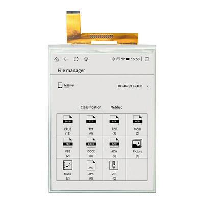 10.3 Inch 1872X1404  Dot Matrix Epaper Display with SPI Interface for E-Book and Smart Applications