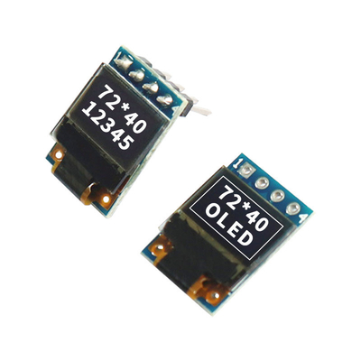 PCBA 0.42 Inch PMOLED Display Module,  72X40 Resolution,  IIC/SPI Interface,  SSD1315 Driving IC