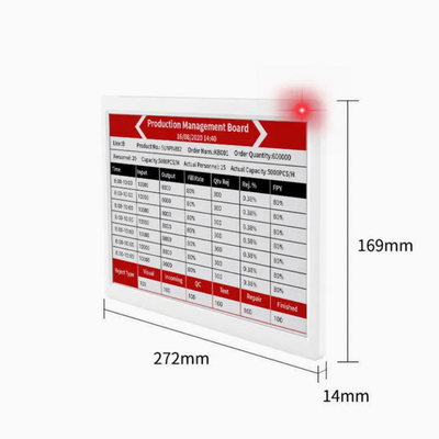 11.6 дюймовый экран E Ink Display Большой Epaper Супермаркет Ценные теги Централизованное управление Дисплей Более богатая информация