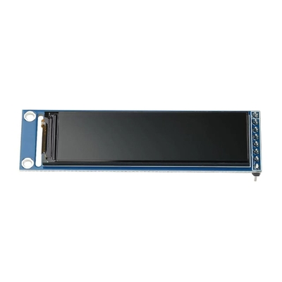 2.25 inch tft display module with PCB 76*284 dots 12:00 o"clock 4wire SPI interface  300nits