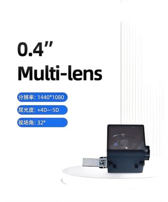 ¥0.4-дюймовый HD EVF ¥Electronic Viewfinder Type-C Решение 1440×1080 Разрешение Подходит для промышленного оборудования / медицинских приборов / телескопов Высокая PPI Низкая задержка