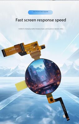 1.72Inch AMOLED Display Module 700nit Brightness ,466 x 466  and MIPI/QSPI Interface,Driving IC CO5300,Display Colors 16.7M