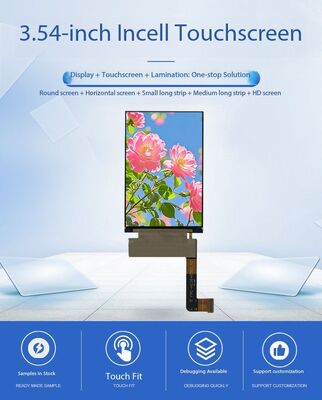 3.54" IPS TFT Display with 640X960 Resolution and MIPI Interface,ST7123 IC,ALL VIEW,450 nit,incell,High quality equipment testing