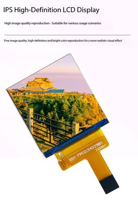 1.54 дюймовый IPS TFT дисплей с интерфейсом RGB разрешением 240x240 и яркостью 500nit