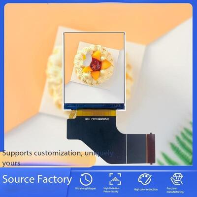 1,8-дюймовый IPS TFT-дисплей с разрешением 128 (RGB) x 160 ST7735S IC, 320 нит, MCU, 16-битный интерфейс, интеллектуальный цифровой экран с полным обзором