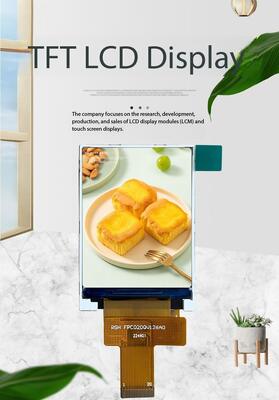 2,0-дюймовый IPS TFT-дисплей с разрешением 240 (RGB) x320 ST7789V IC, 320 нит, RGB, 8-битный интерфейс, экран All View для медицинского оборудования