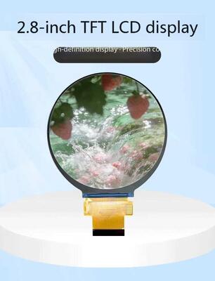 2.8 Inch Round TFT Display 480x480 Resolution ST7701S IC Circular TFT LCD Screen for Medical Equipment